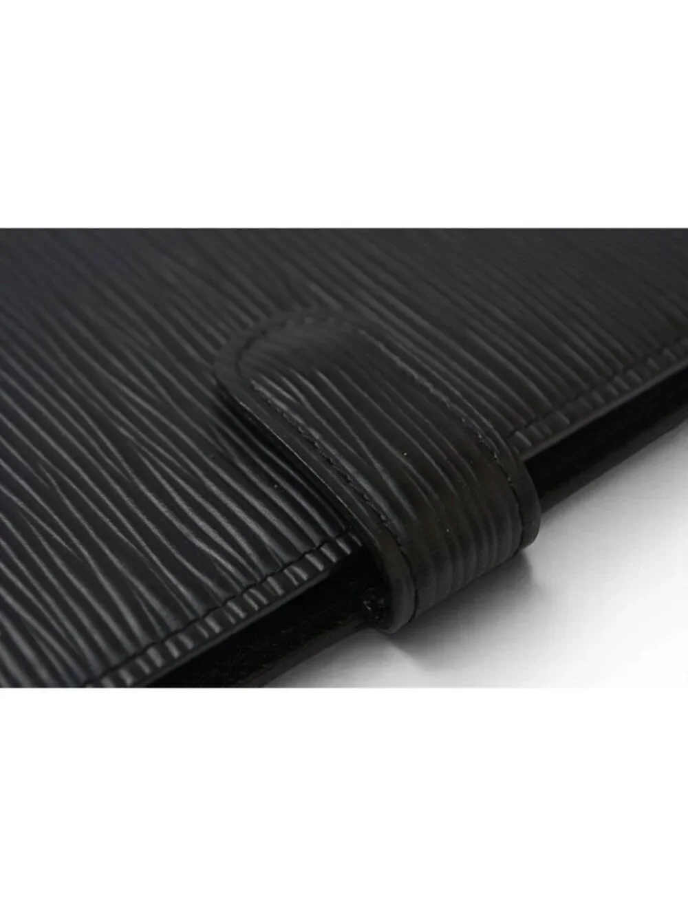 Louis Vuitton Notebook Cover Agenda PM Epi Black